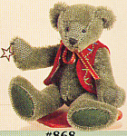 World of Miniature Bears Mohair Teddy Bear YULE