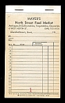 Vintage Grocery Store Account Book