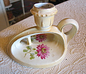 Austrian Porcelain Candleholder