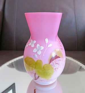 Victorian Cased Glass Vase