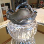 Victorian Cut Glass Vanity Jar
