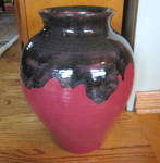 Zanesville Art Pottery Overflow Vase