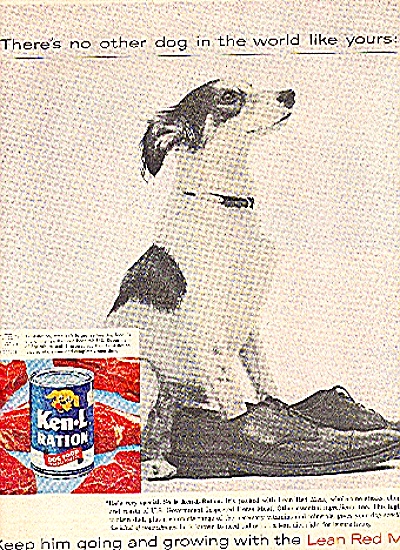 1959 Ken-l-ration Largest Selling Dog Food A