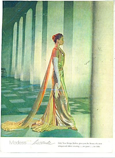 Modess Ad - 1954