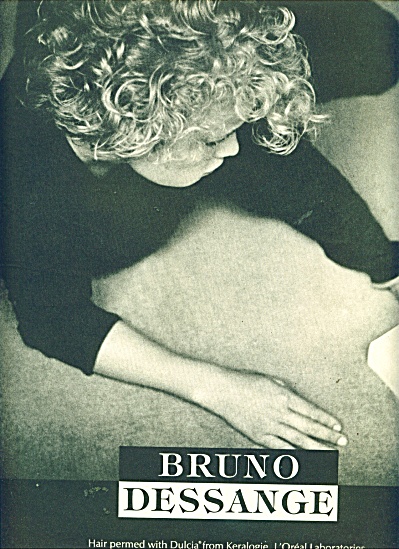 Bruno Dessange Ad - 1986