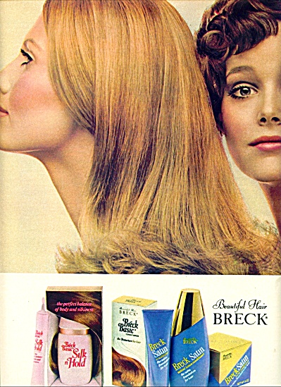 1971 Breck Ad Models Maude Adams Lucy Angle