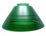 Pendant Light Shade Green Vianne Glass Cone 3 1/4 X 10 Hanging Sconce