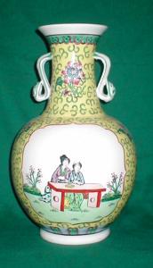Ceramic Oriental Vase