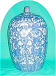 Blue & White Ceramic Oriental Ginger Jar