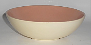 Franciscan Pottery El Patio Duotone Coral/ivory Veg