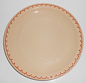 Syracuse Restaurant Ware China Scalloped Dinner Plate