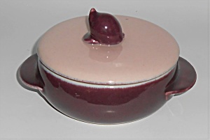 Early Winfield Gabriel China Pottery Purple / Pink Ind
