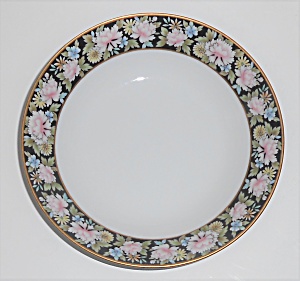 Noritake China Porcelain 5906 Rima Floral Fruit Bowl W/