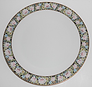 Noritake China Porcelain 5906 Rima Floral Dinner Plate