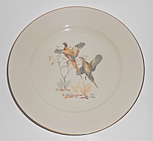 Viletta Porcelain China Pheasant Dinner Plate