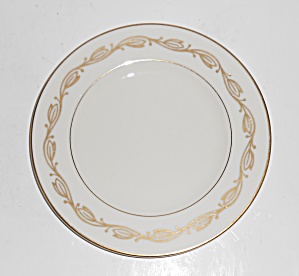 Pickard Porcelain China Gold Symphony Bread Plate
