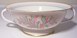 FRANCISCAN POTTERY FINE CHINA ROSSMORE CREAM SOUP BOWL