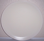 FRANCISCAN POTTERY MONTECITO SATIN IVORY CHOP PLATE!