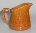 Franciscan Pottery Wheat Harvest Brown Miniature Jug