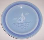 FRANCISCAN POTTERY DEL MAR LUNCHEON PLATE!