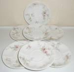 Theodore Haviland China Floral Decorated Set/7 Saucers!