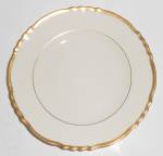 Syracuse China Old Ivory Gold Fluted Bread Plate