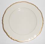 Syracuse China Old Ivory Gold Fluted Salad Plate