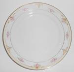 Noritake Nippon Porcelain China Floral/Gold Lunch Plate