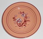 Franciscan Pottery Tiger Flower Coral Bread Plate