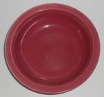 Coors Pottery Rock-Mount Red Vegetable Bowl