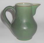 Langley Pottery Early Matte Green Pitcher