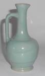 Zanesville Stoneware Pottery Seafoam Green Perfume Bott