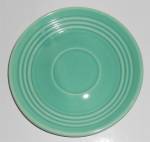 Vintage Bauer Pottery Ring Ware 3rd Period Jade Saucer 
