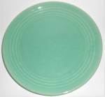 Vintage Bauer Pottery Early Ring Ware Jade Chop Plate