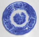 Vintage Burgess & Leigh Flow Blue Nonpareil Bread Plate