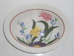 Blue Ridge Pottery Tulip Pansy Oval Vegetable Bowl