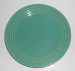 VINTAGE Bauer Pottery Ring Ware Jade 9.5" Plate 