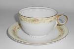 Meito China Porcelain Japan The Windsor w/Gold Cup & Sa
