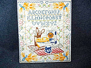 Vintage Country Kitchen Cross Stitch Kit Gold Medal Flo