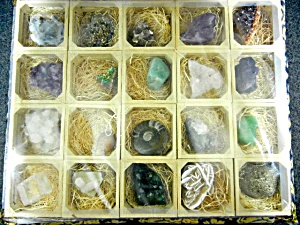 Mineral & Rock Sample Set Of 20 Pieces