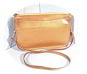 Tan Leather Shoulder Bag/handbag