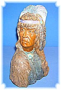 Native American Warrior Composite Ornament