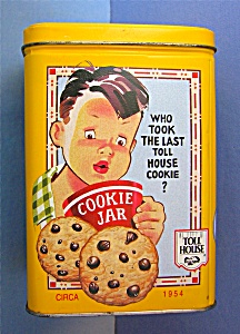 Nestle Toll House Tin Canister . . .
