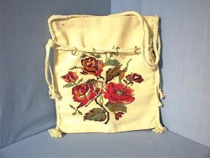 Hand Embroidered Canvas Bag