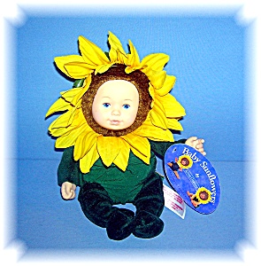 Baby Sunflower Anne Geddes Doll