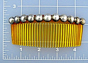 Hair Combs Sterling Silver Hair Combs 4 1/4 Inches (2)