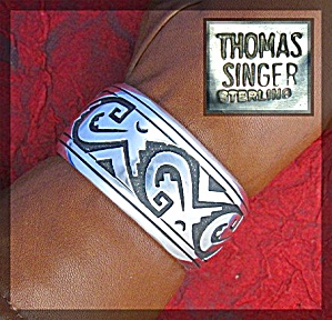 Tommy Singer Snr Sterling Silver Cuff
