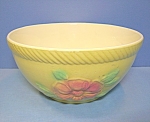 Hull Sun Glow Oven Proof Glazed Flowers mixing bowl