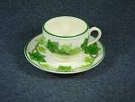 Franciscan  Ivy  Cup and Saucer California USA