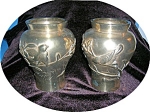 Pair of Victorian/Edward ENGLISH Brass Vases.